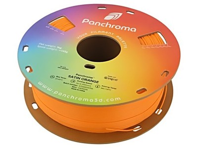 CA05005 Filament: PLA 1,75mm satin orange 190-230°C 1kg Panchroma  POLYMAKER
