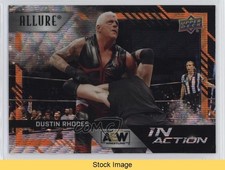 2024 Upper Deck Allure AEW In Action Orange Slice Dustin Rhodes #IA-6 READ 17iz