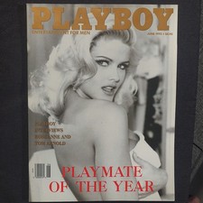 Playboy June 1993 Playmate of the Year Roseanne W/ Centerfold
