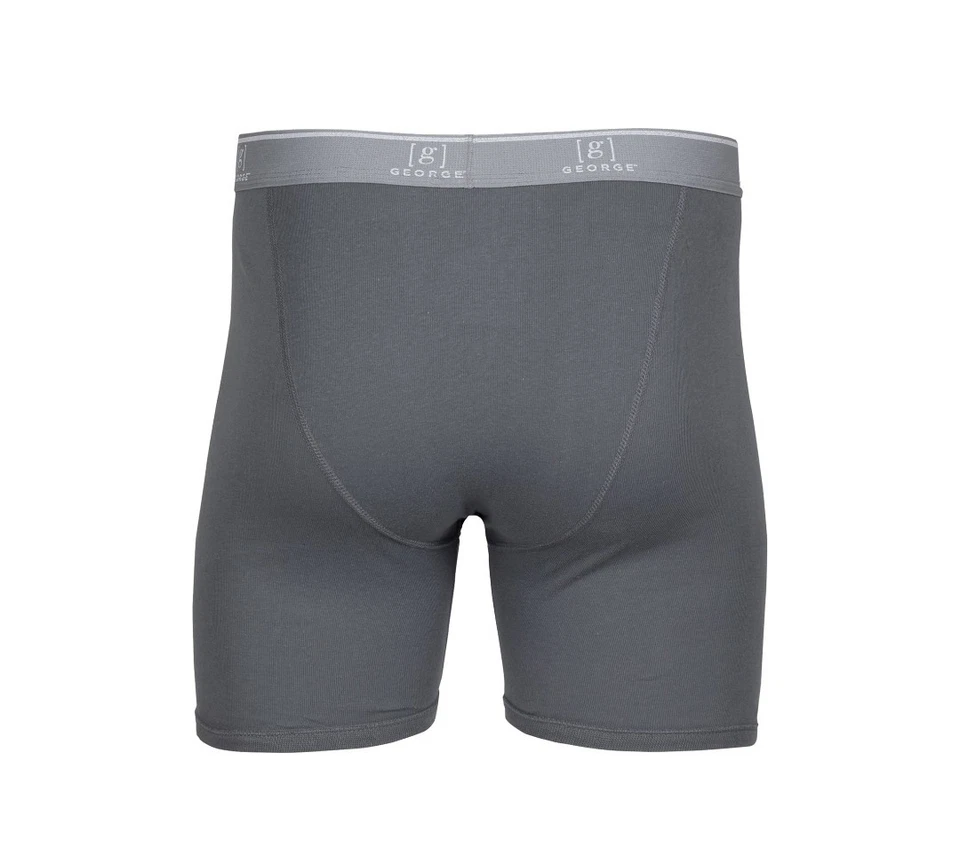 Calzoncillos boxer George 100 % algodón para hombre 6 pares colores surtidos talla M (32-34) nuevos con etiquetas Foto 4 de 4