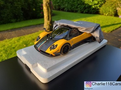Almost Real 1/18 Pagani Zonda Cinque Roadster Giallo Ginevra   no hh bbr peako