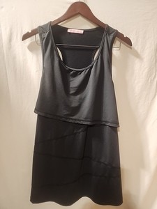 Joymom Breastfeeding/Nursing Tank Top.  Black, XL