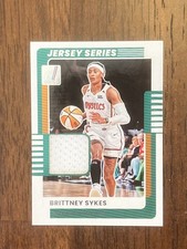 BRITTNEY SYKES - 2025 PANINI DONRUSS WNBA - JERSEY SERIES - CARD #15