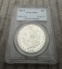 1881-S Morgan Silver Dollar $1 Coin PCGS Certified MS64 Series: 52 Coin: 15