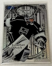 2012-13 Fleer Retro #10 JONATHAN QUICK Playmakers Theatre #17/100 LA Kings