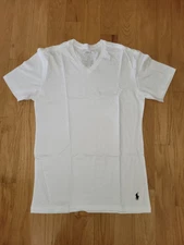 Authentic Polo Ralph Lauren Men's Cotton V-neck Slim Fit T-Shirt . Choose Size