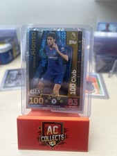Topps MATCH ATTAX 2018/19 - MARCOS ALONSO - 100 / Hundred Club Card - #446 (237)