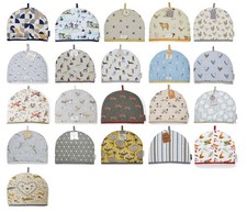 Cooksmart Tea Cosy 100% Cotton Decorative Insulated Teapot Cover Novelty