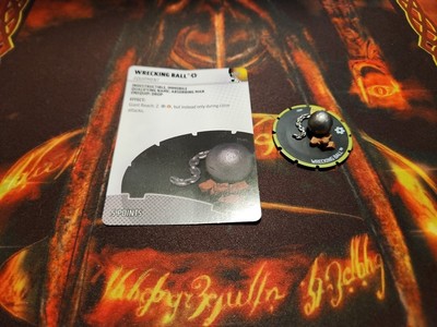 Marvel Heroclix S001 Wrecking Ball Smash And Destroy Special Object Equipment