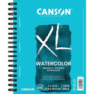 7x10 Watercolor Paper Pad 30 Sheets for Painting Mixed Media Art Journal