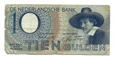 Netherlands (P59) 10 Gulden 1943
