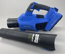 Kobalt 40v 40-volt MAX 520-CFM 120-MPH Battery Handheld Leaf Blower 1040B