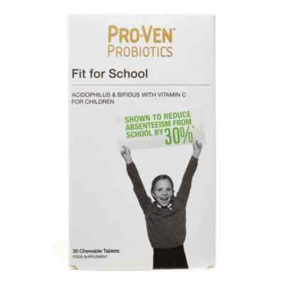 Pro-Ven Fit for School Children's Probiotic 30 chewable tablets