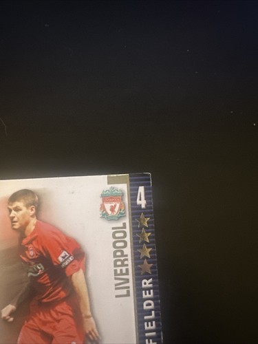 Shoot Out 2004-2005 Steven Gerrard Liverpool FC 04/05 - Picture 3 of 7