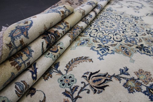 Perserteppich Tapis Carpet - Pistazien KESHAN - 376X253cm - Nr.F3987 (GEWASCHEN) - Bild 15 von 20