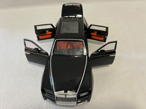 Coche modelo Rolls-Royce Phantom 1:18, coche diecast de juguete de aleación de zinc con So - Imagen 25 de 48