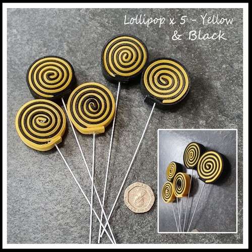 Lollies Picks Swirls & Twirls - Wreath Accessories - various - UK seller - Picture 11 of 15