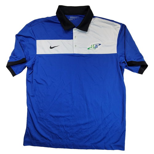 NIKE Golf Tour Performance Dri-Fit Polo Club Logo Men's LARGE