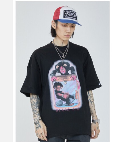 Hip Hop Casual Cotton Tee Tops | eBay