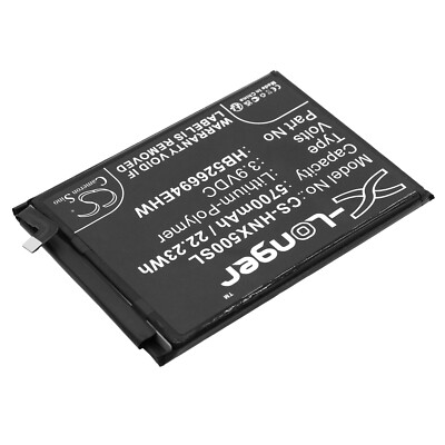 Battery for Honor X50 X50i HB526694EHW 5700mAh 3.9V | eBay UK