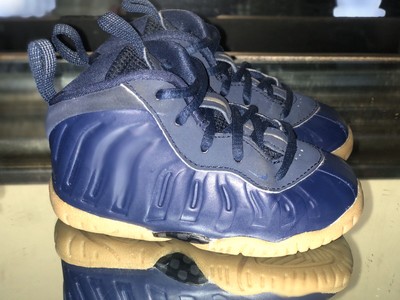 navy blue foamposites toddler