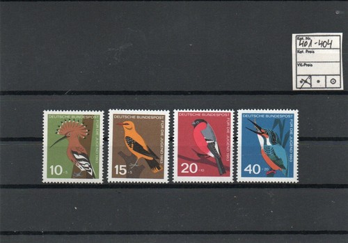 BRD, MiNr. 401-404, Einheimische Vögel, postfrisch, siehe Scan.