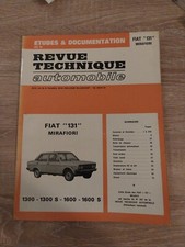 Revue technique Fiat 131