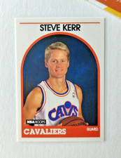Basketball Card NBA Hoops Steve Kerr #351 Cleveland Cavaliers 1989-90