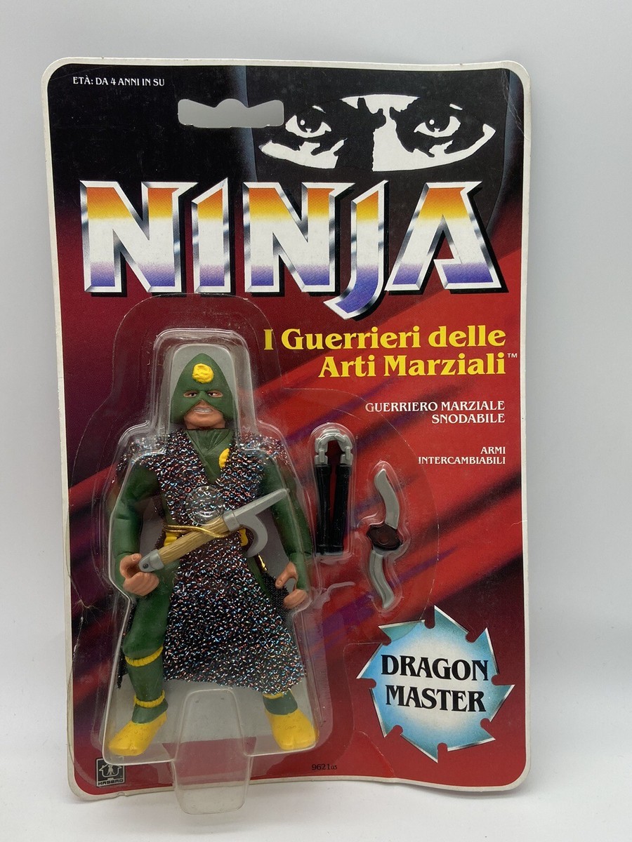 Vintage Hasbro Ninja Warriors Enemies Of Evil SET OF 6 New MOC