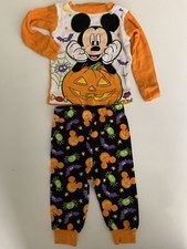 Disney Mickey Mouse Halloween Pumpkin Costume Sleepwear Infant 9 months