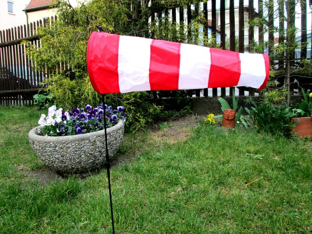 Windsack Westwind Gartendeko Wolkenstürmer Windhose Windspiel Garten