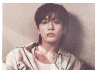 JungKook Jung Kook BTS 'GOLDEN' 1st Album official photocard