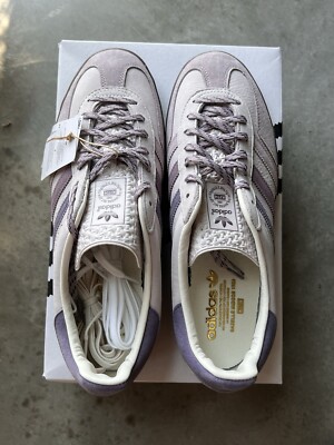 【Adidas x Kith】 Gazelle Indoor Ash Purple Ice Purple Kith Classics for adidas Originals Gazelle Indoor - Ash