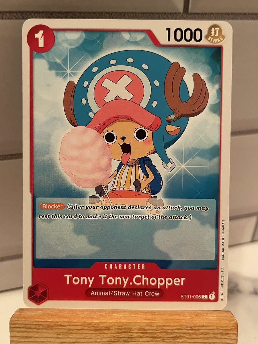 Tony Tony.Chopper ST01-006 C common- Straw Hat Crew - One Piece