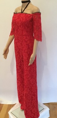 alexis red jumpsuit