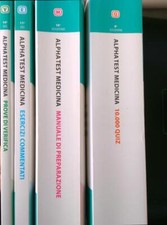 ALPHA TEST MEDICINA 4 VOLL. AA.VV. ALPHA TEST 2017  BROSSURA