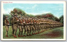 Postcard Company Front Military E44