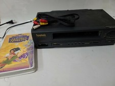 Symphonic VR-501 VCR VHS 19 Micron Head Player  AV Cable VHS Disney  READ 