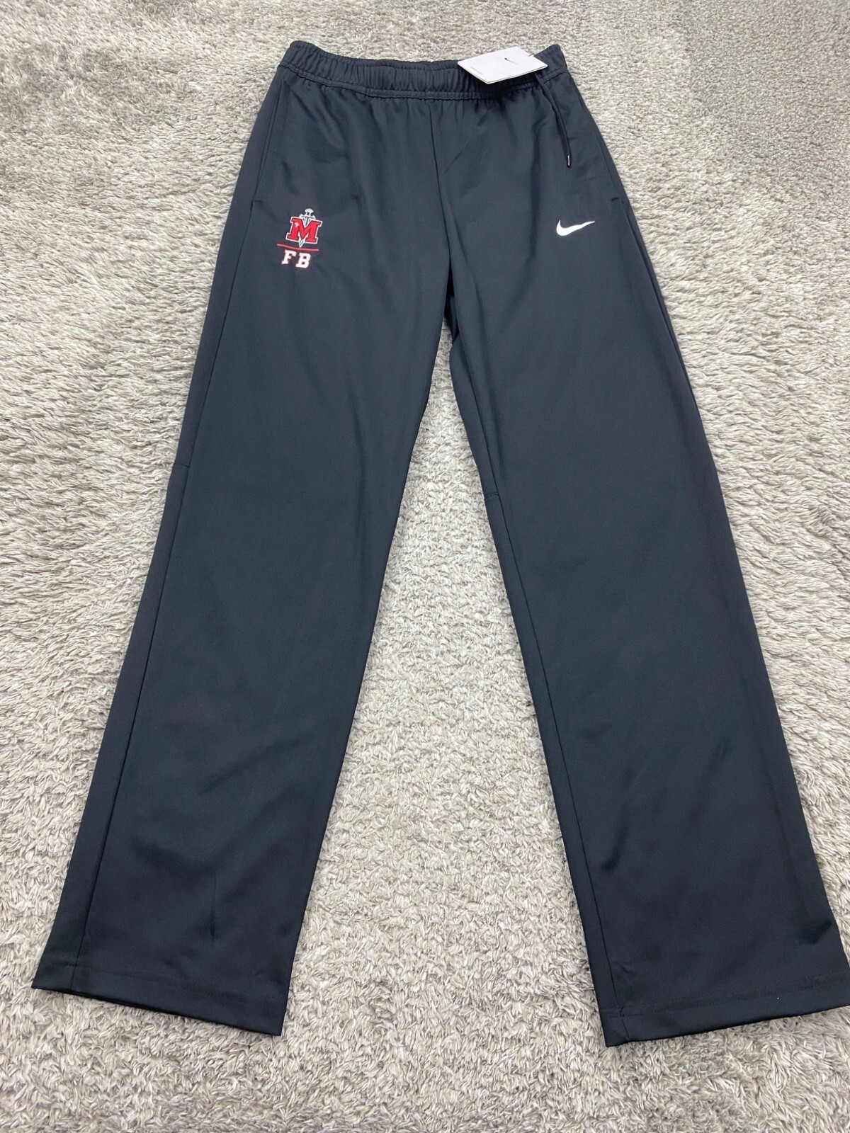Miami Ohio Redhawks Track Pants Men Small Nike Dri-Fit Fleece Sportswear NWT
