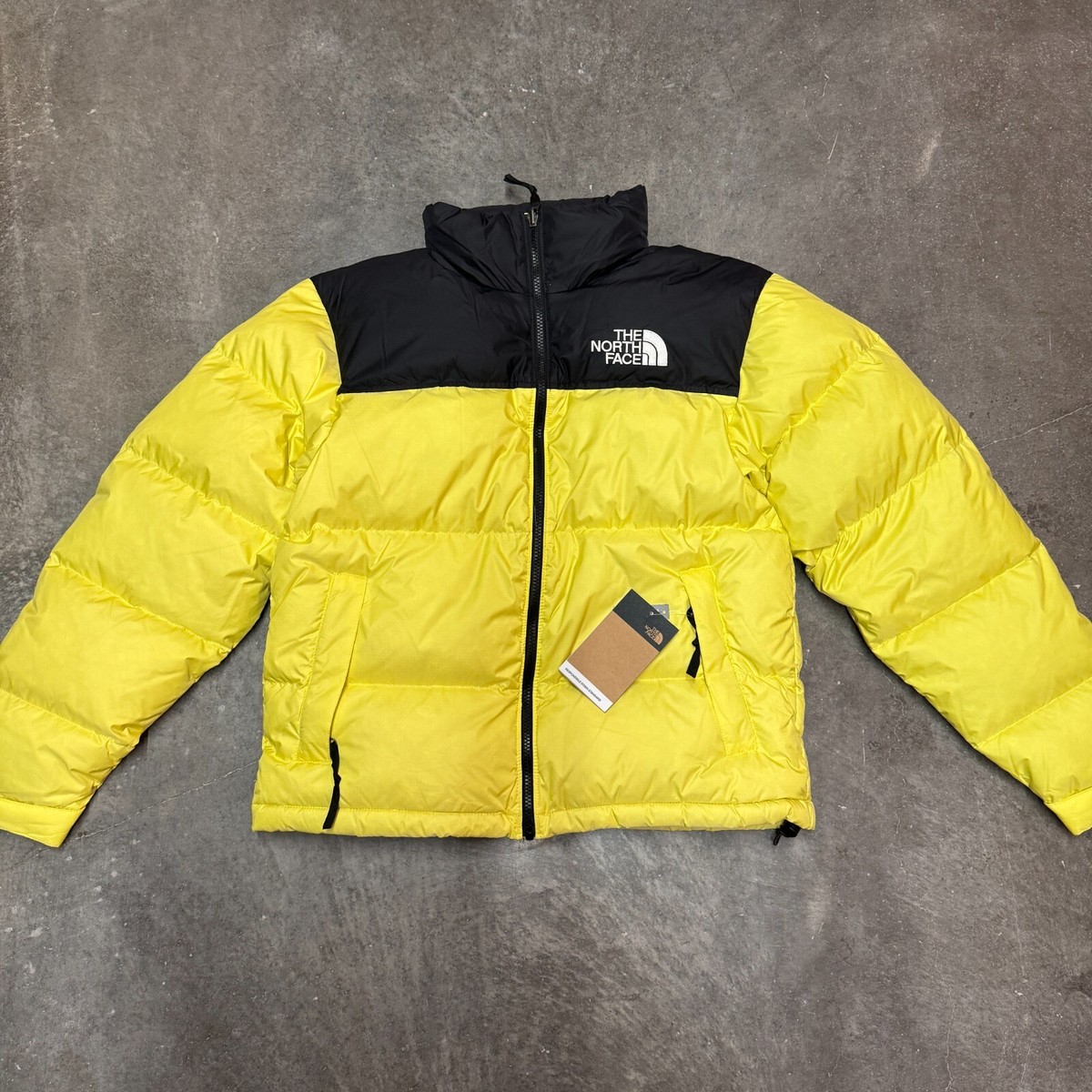 The North Face 1996 Retro Nuptse Bomber Jacket Yellow S M L XL NWT