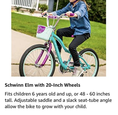 schwinn elm bike 20 inch