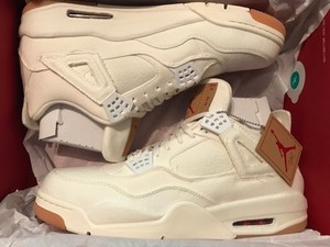 jordan 4 levis blancos