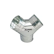 Allegro Industries 9500-Y Y‐Duct Connector, 8"