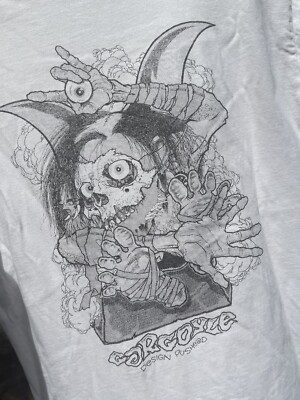 Vintage Zorlac Skateboards Gargoyle Pushead sk8 punk rock T Vintage Zorlac Skateboards Gargoyle Pushead sk8 punk rock T