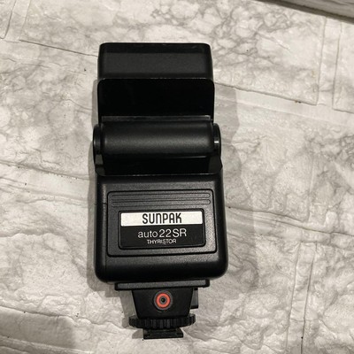 Sunpak Auto22Sr Camera - Sold-as-is, For Parts/Repair, Made in Japan
