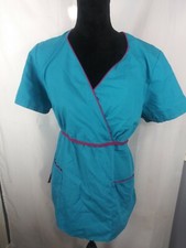 SB Scrubs Womens Scrub Top V-Neck Size M Medium Career