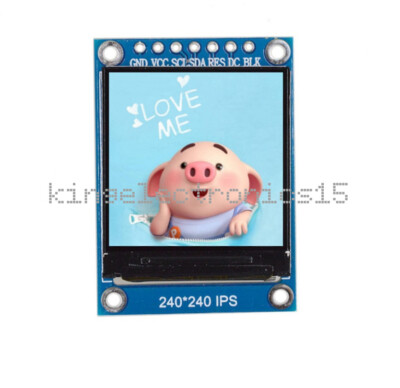 1PCS 3.3V 1.3'' Inch IPS SPI Full Color 240x240 LCD Display Module for Arduino