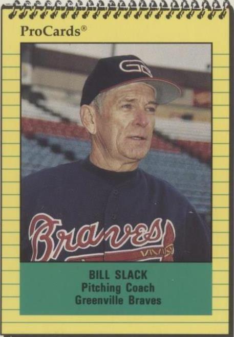1991 ProCards Minor League - Bill Slack #3020 - 1 of 1