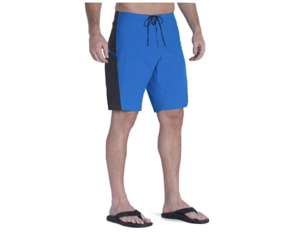 KUHL Kosmic Blue Men s Size 40 Shorts Mutiny Board Unlined Swim Surf Trunks