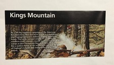 2026 Kings Mountain National Military Park Unigrid Brochure Map NPS NEWEST SC